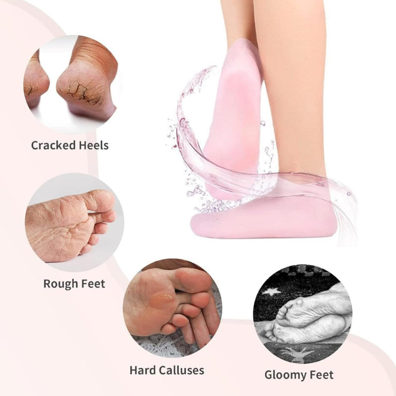 Silicon Gel Moisturizing Sock